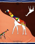 silk scarf by Ruggiero Bignardi 90cm x 90cm