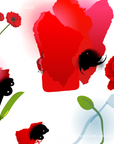 Silk scarf floral design