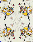 silk scarf wassily kandinsky 90cm x 90cm classic scarf 60cm x 60cm neck scarf 33cm x 33cm pocket square 