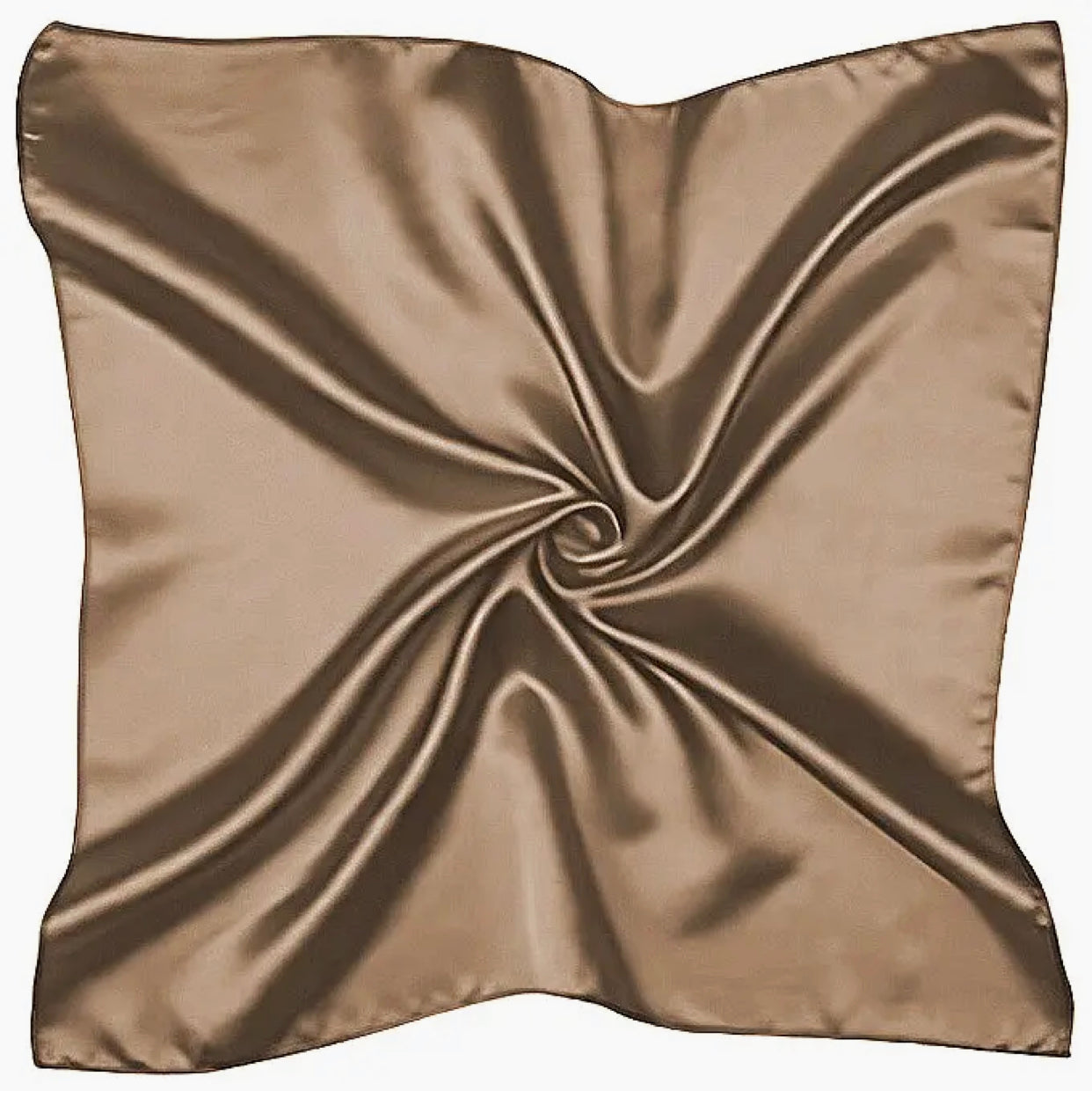 Solid Satin Scarf